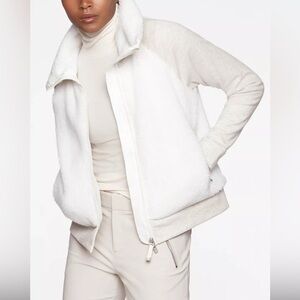 OGIO Women's Ivory Snow Luuma Sherpa Full-Zip sz M